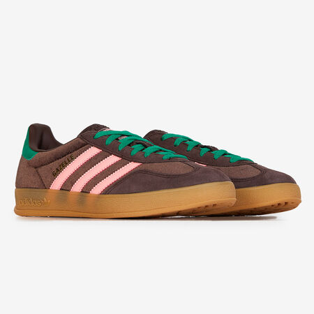 ADIDAS ORIGINALS gazelle GAZELLE INDOOR VELVET MARRON/ROSE FEMME