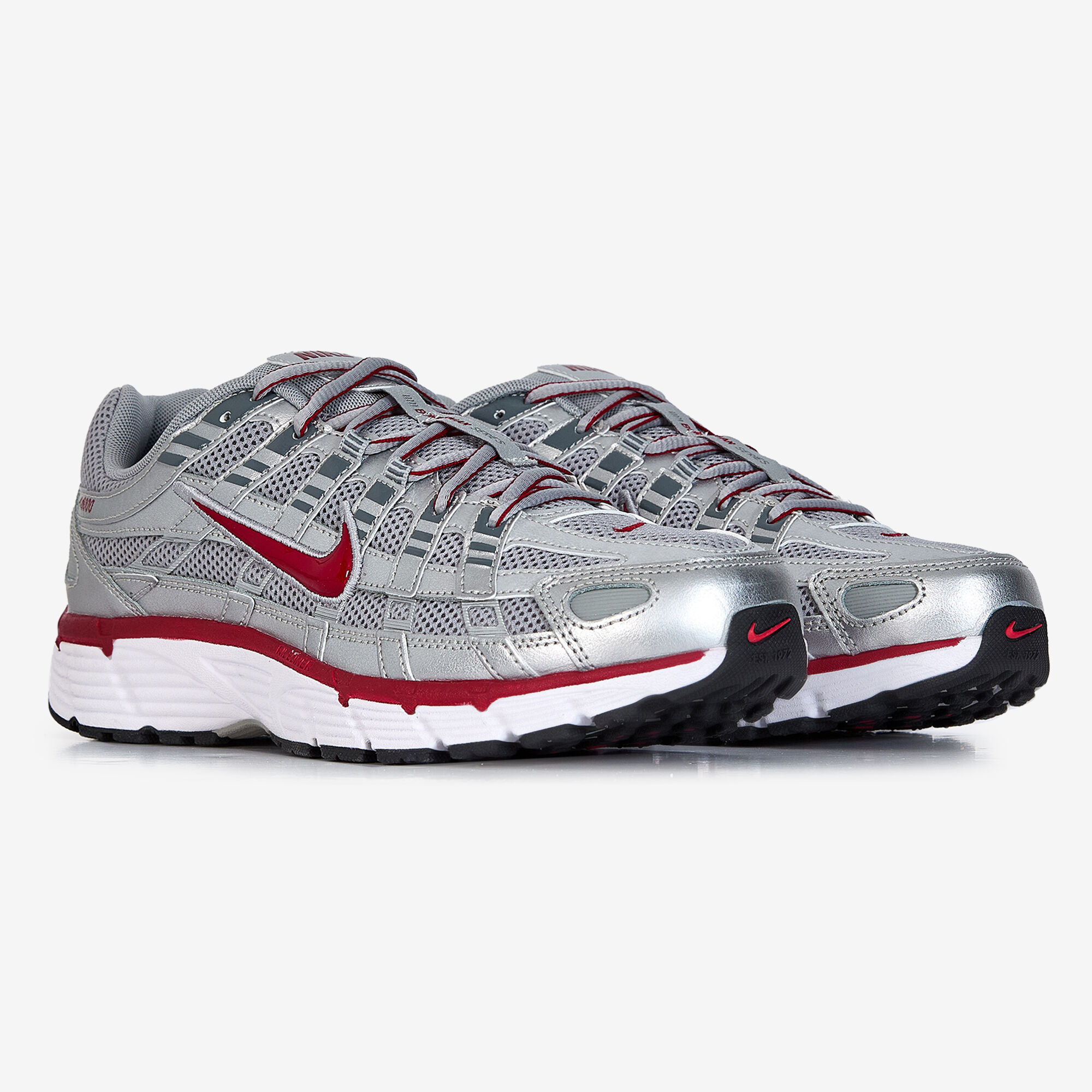 P-6000  Argent/rouge