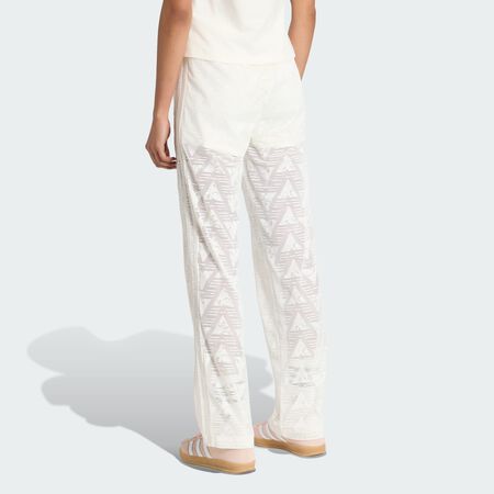 ADIDAS ORIGINALS FIREBIRD CLASSIC LACE TRACKPANTS Cloud White WOMEN