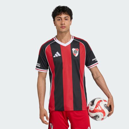 ADIDAS PERFORMANCE River Plate 25/26 Away Jersey Black / Team Power Red 2 MEN