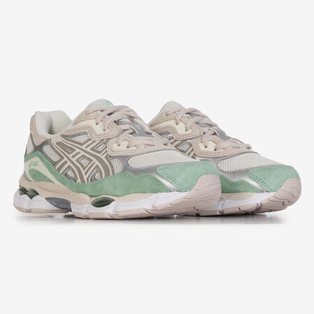 ASICS gel-nyc GEL-NYC BEIGE/VERT FEMME