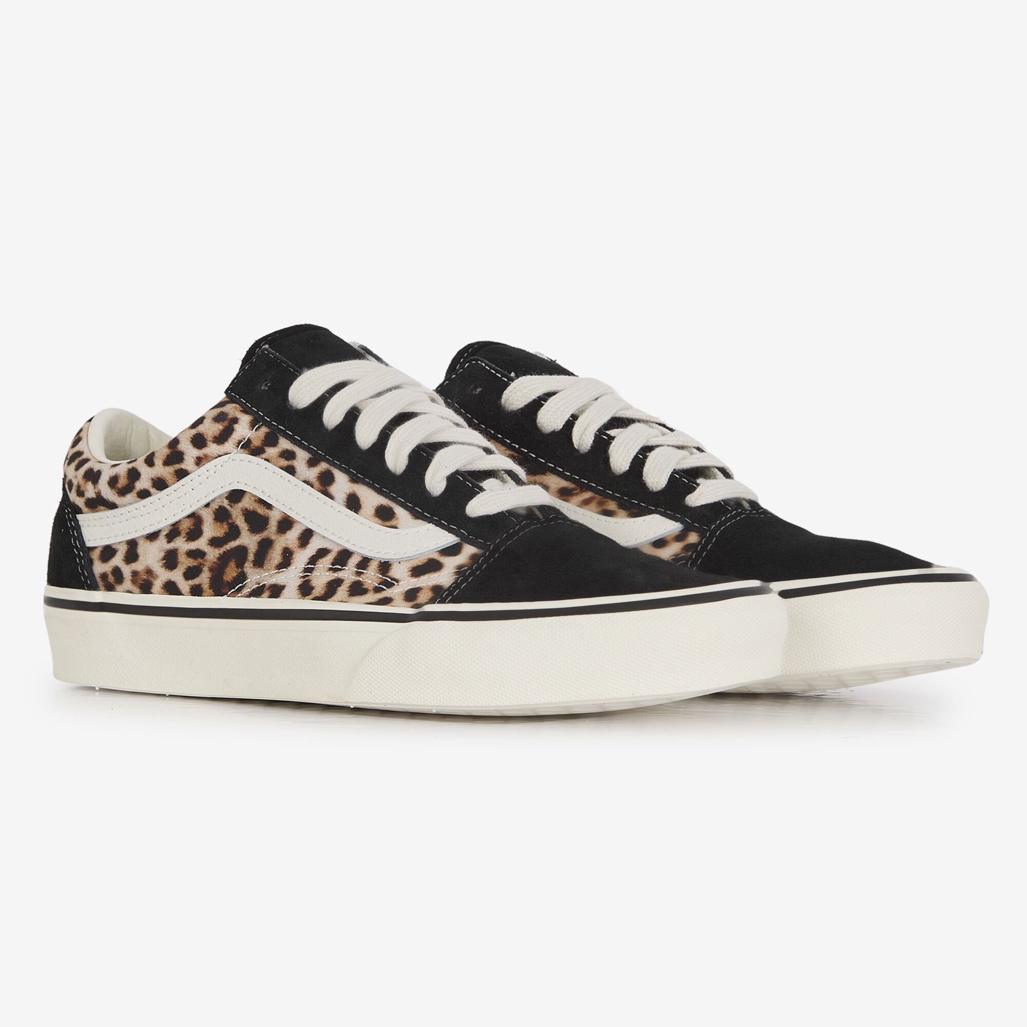 Baskets basses Vans Old Skool LEOPARD - vue 3