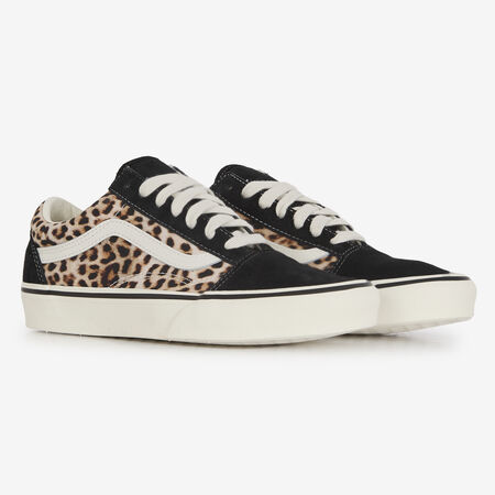 VANS old skool OLD SKOOL LEOPARD BLACK/BEIGE WOMEN
