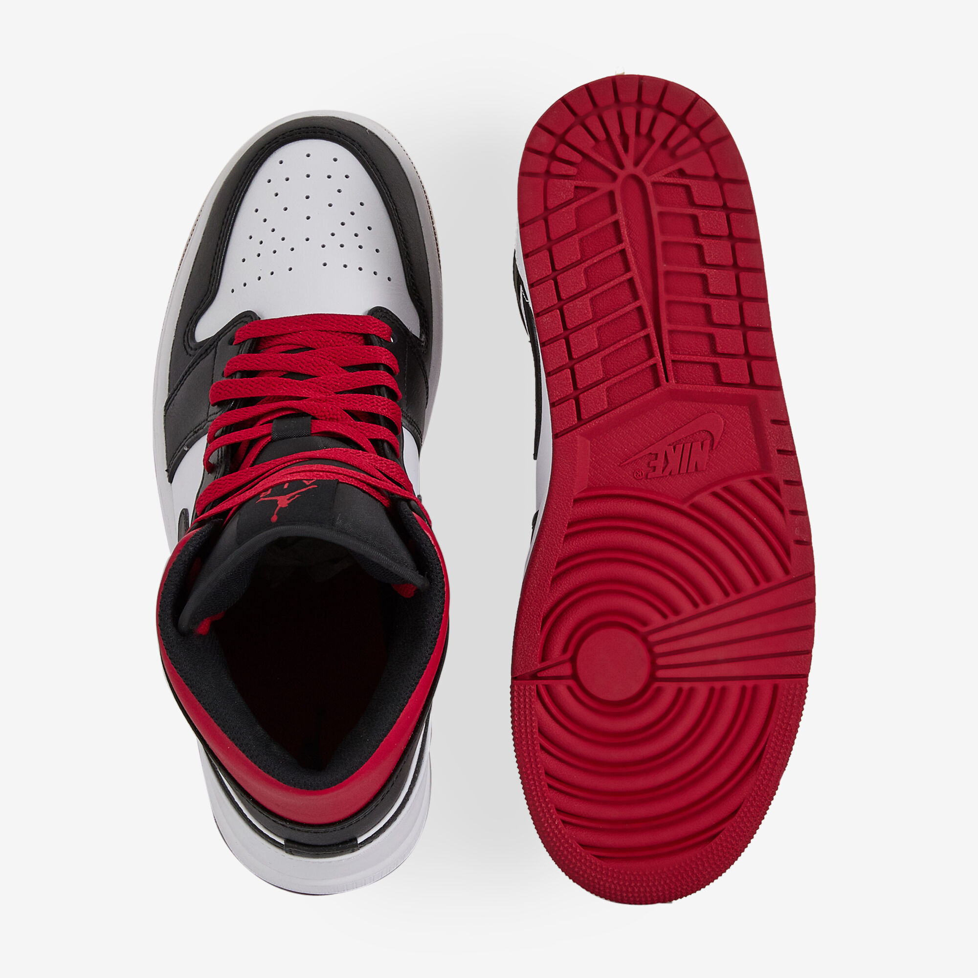 Nike jordan sales rouge et blanc