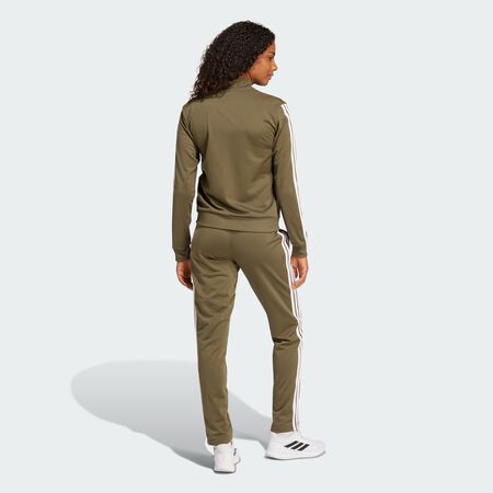 ADIDAS SPORTSWEAR Survêtement 3 bandes Essentials Olive Strata FEMME