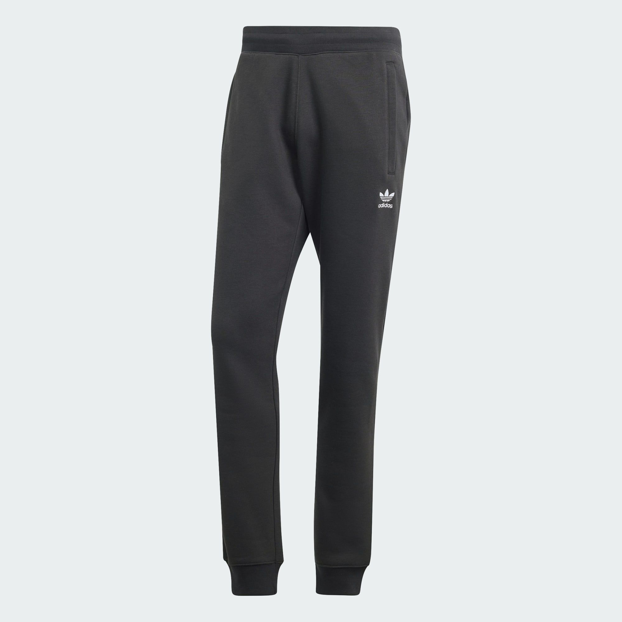 Men's adidas originals trefoil slim fleece pants best sale