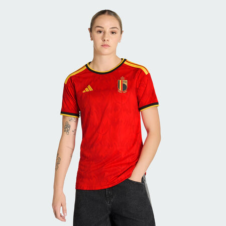 ADIDAS PERFORMANCE Maillot domicile Belgique 26 Red / Bold Gold FEMME