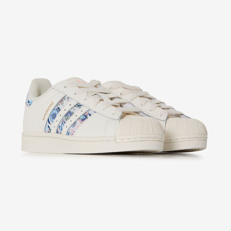 ADIDAS ORIGINALS superstar SUPERSTAR II LIBERTY BLANC/BLEU JUNIOR