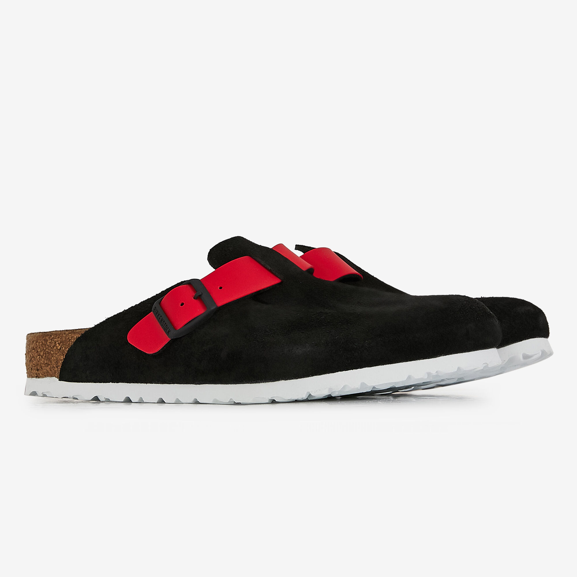 Black and online red birkenstocks