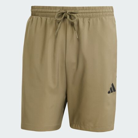 ADIDAS SPORTSWEAR Essentials 3-Stripes Chelsea Shorts Olive Strata / Black MEN
