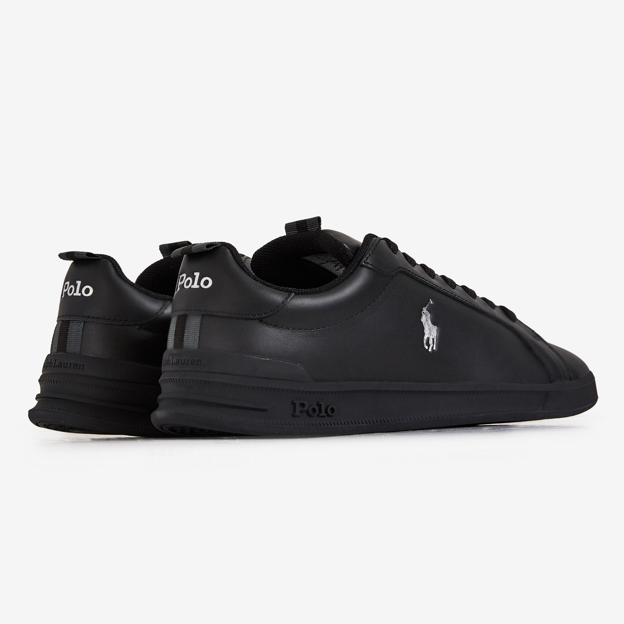 Ralph lauren 2024 all black shoes