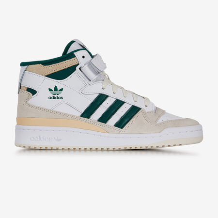 ADIDAS ORIGINALS forum FORUM MID BLANC/VERT HOMME