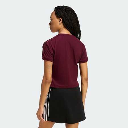 ADIDAS ORIGINALS LACE CALI TEE Maroon WOMEN