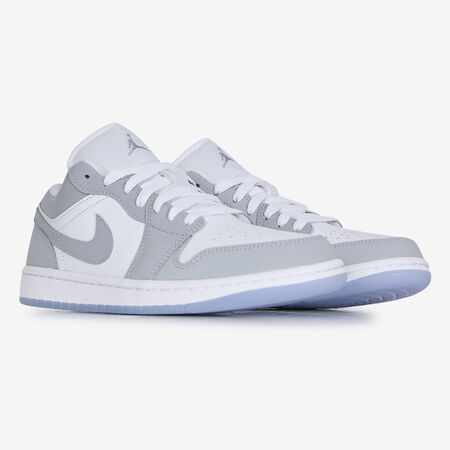JORDAN jordan AIR JORDAN 1 LOW WHITE/GREY WOMEN