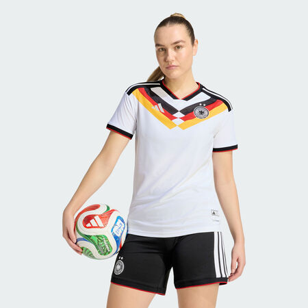 ADIDAS PERFORMANCE Germany 26 Women's Team Home Authentic Jersey White WOMEN