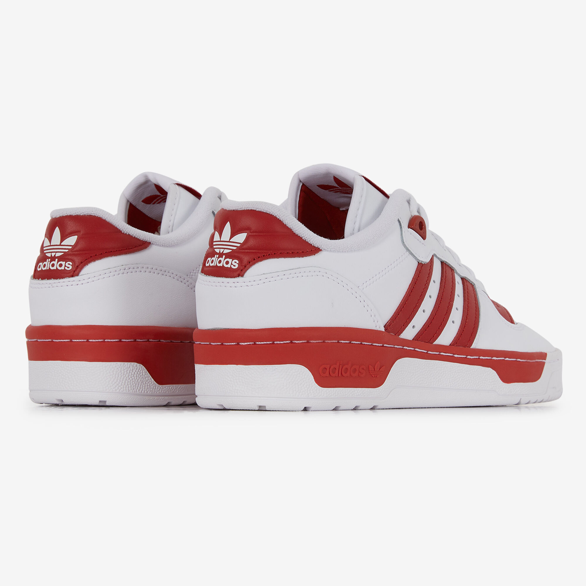 Adidas blanc rouge deals