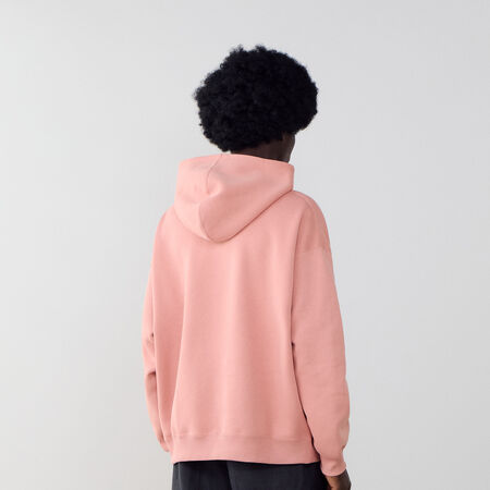 JORDAN HOODIE BROOKLYN OVERSIZED PINK/WHITE MEN