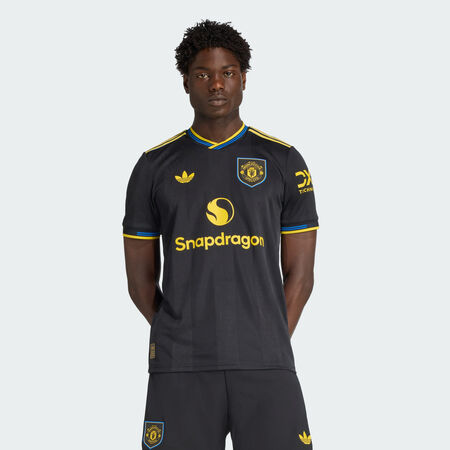 ADIDAS PERFORMANCE Maillot Third Manchester United 25/26 Authentique Black HOMME