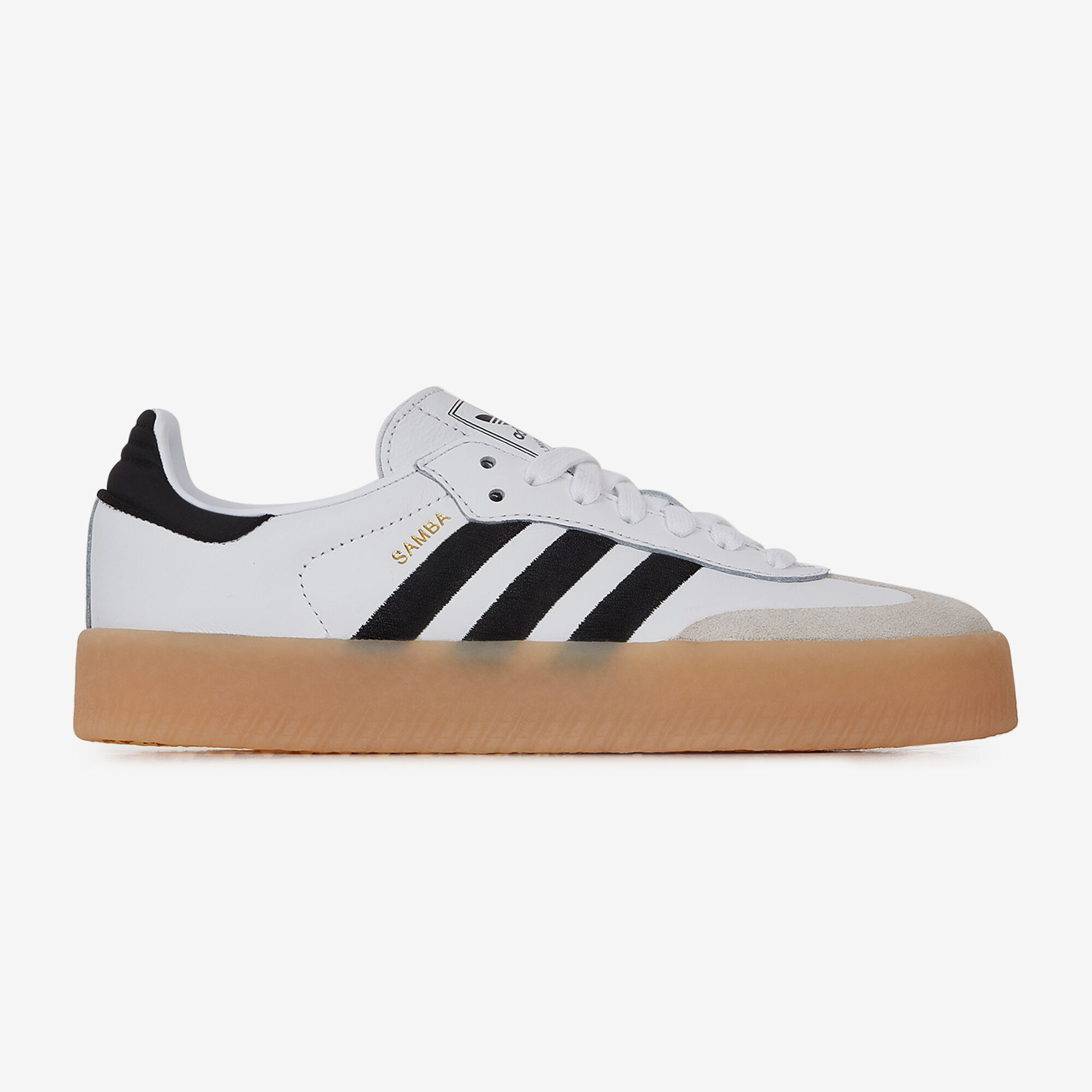 ADIDAS ORIGINALS SAMBA E WHITE BLACK SNEAKERS WOMEN Courir