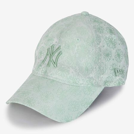 NEW ERA 9TWENTY WOMEN NY FLORAL AOP VERT FEMME