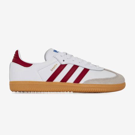 SAMBA OG : WHITE/BURGUNDY