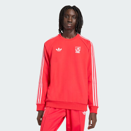 ADIDAS PERFORMANCE Liverpool FC Originals Crew Sweat Pure Ruby MEN