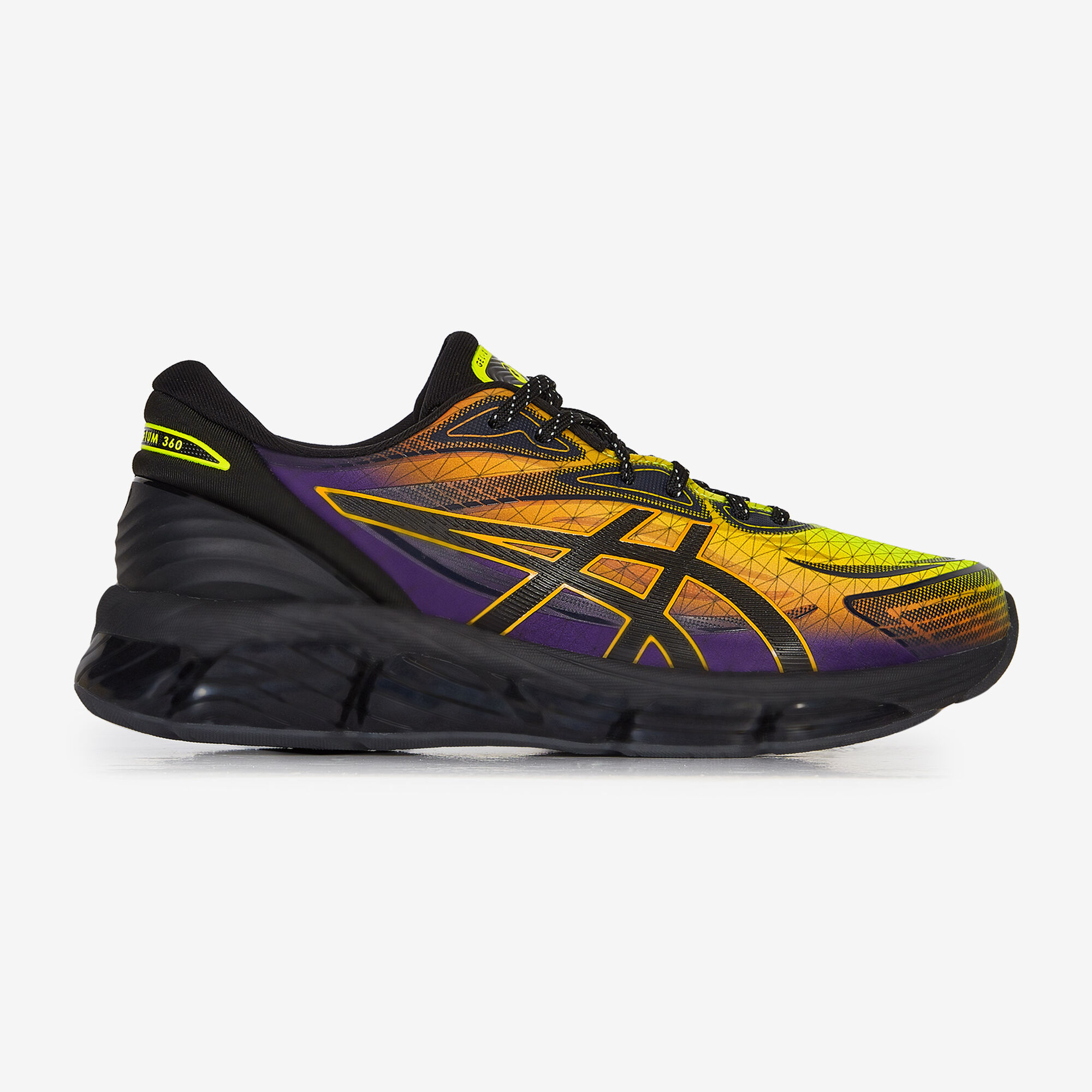 ASICS GEL QUANTUM 360 VIII BLACK ORANGE SNEAKERS MEN Courir