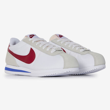 NIKE CORTEZ NYLON OG WHITE/RED WOMEN