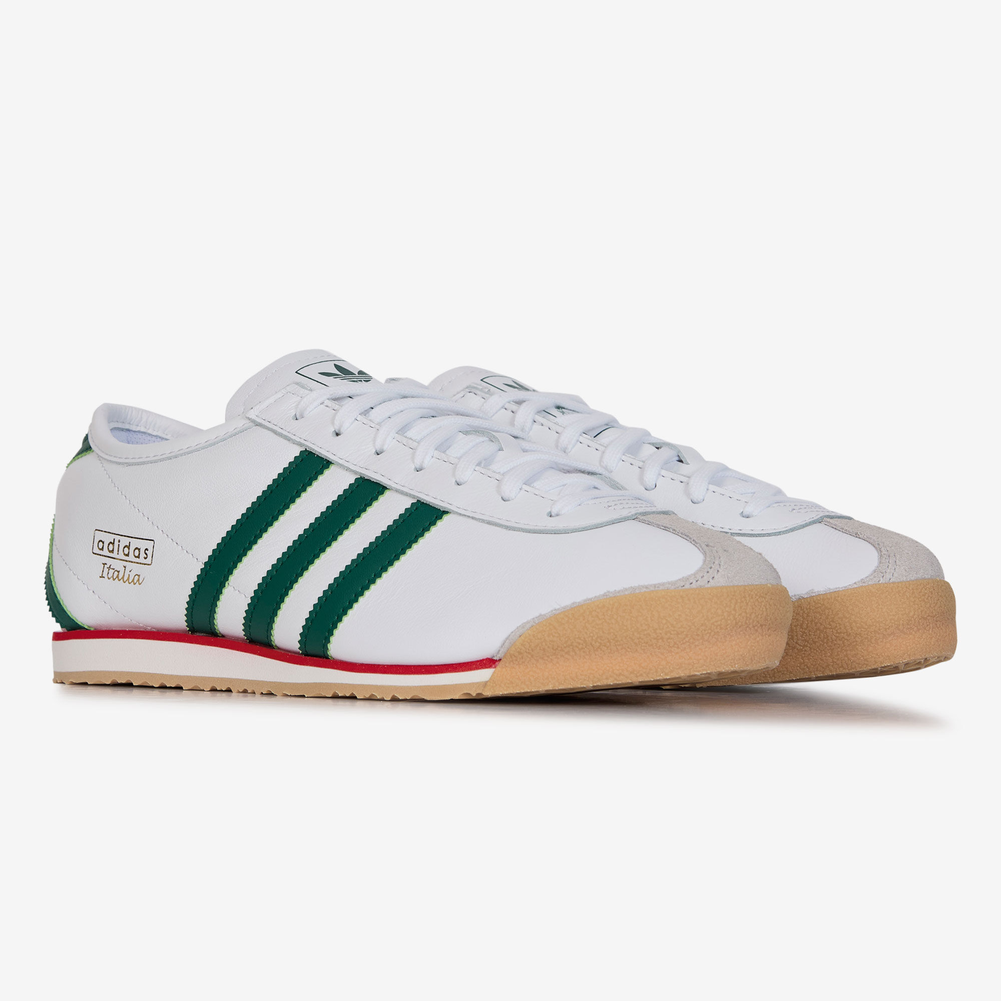 ADIDAS ORIGINALS ITALIA 70S WHITE/GREEN SNEAKERS MEN