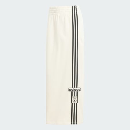 ADIDAS ORIGINALS Adibreak Maxi Skirt Cream White WOMEN