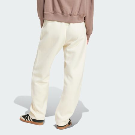 ADIDAS ORIGINALS Pantalon de survêtement oversize 3 bandes Cream White FEMME