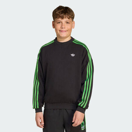 ADIDAS ORIGINALS Sweat-Shirt ras-du-cou Adidas Minecraft Enfants Black JUNIOR