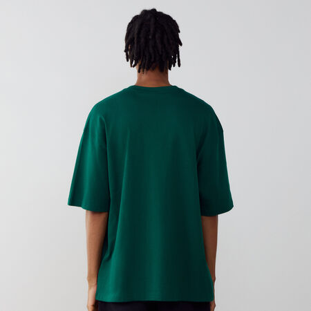 ADIDAS ORIGINALS TEE SHIRT TREFOIL VERT/BLANC HOMME