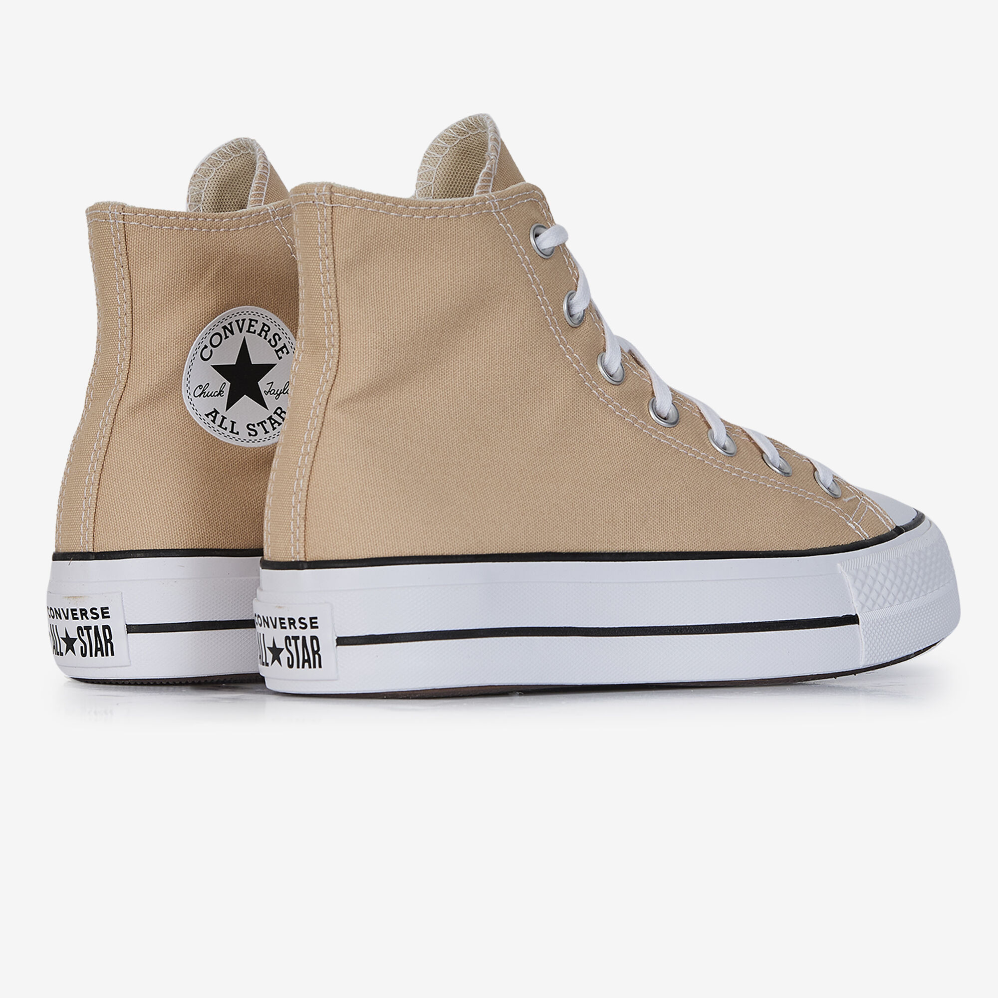 Chuck Taylor All Star Lift Hi  Beige