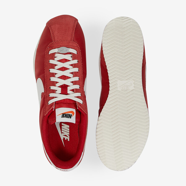 NIKE CORTEZ NYLON RED/WHITE SNEAKERS WOMEN