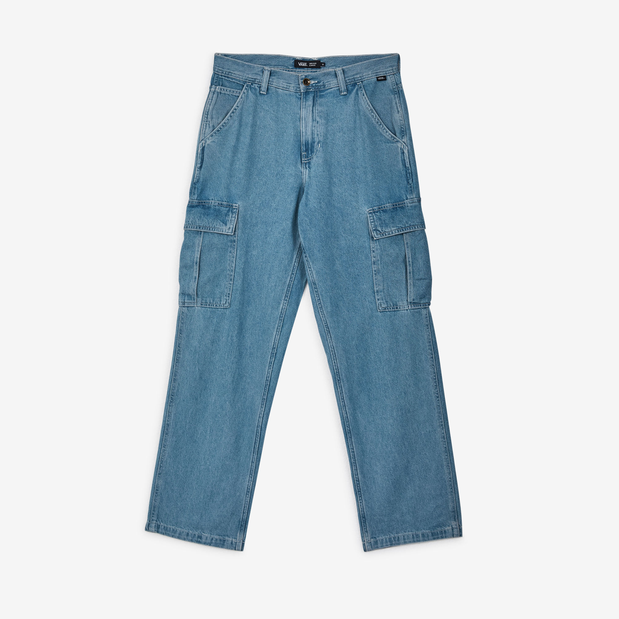 Pant Cargo Loose Denim Bleu - Enfant -