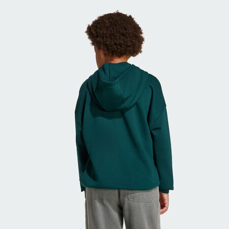ADIDAS ORIGINALS Sweat-shirt à capuche grand logo Oversized Enfants Aurora Ivy JUNIOR