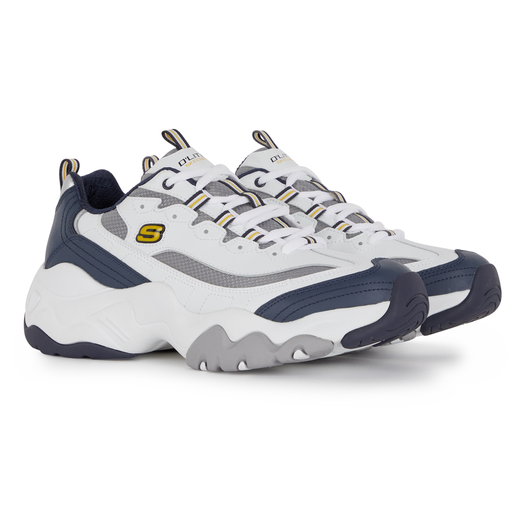 skechers d'lites jaune