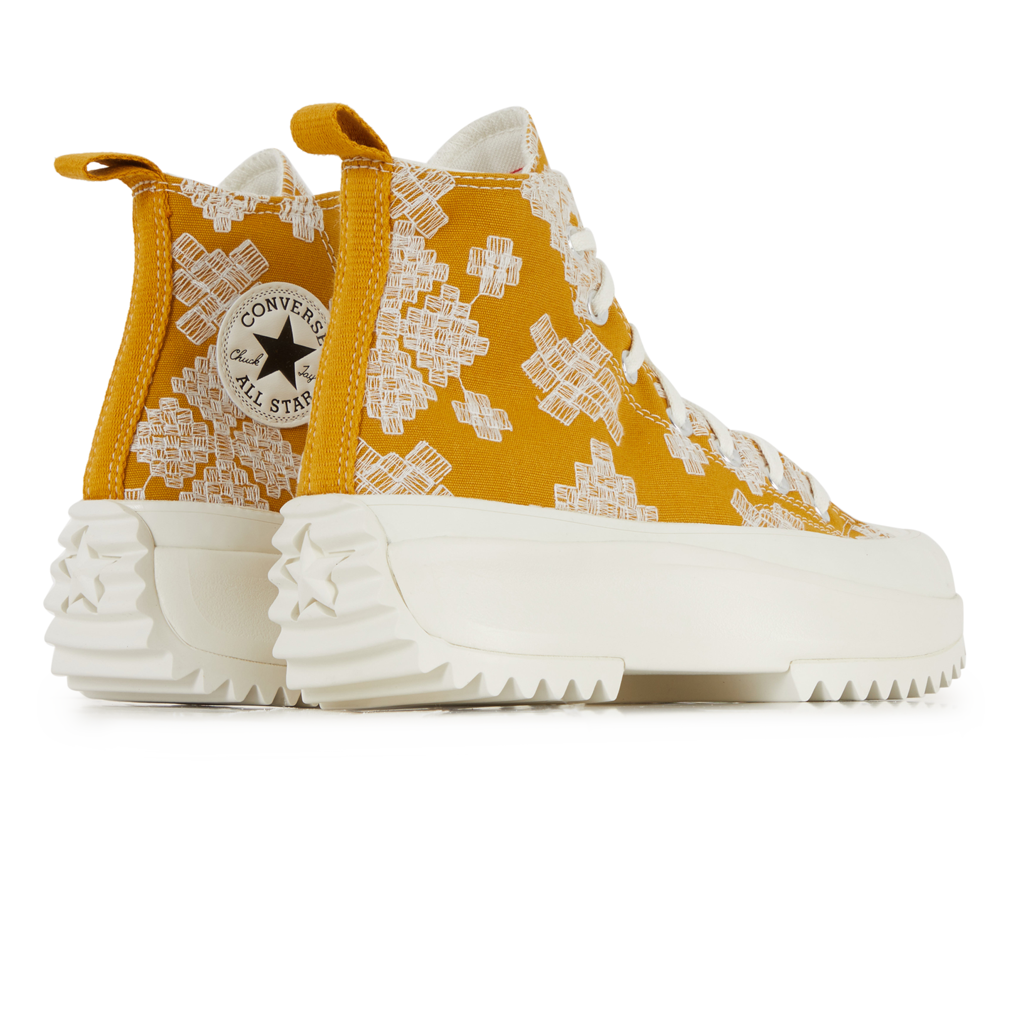 run star hike yellow