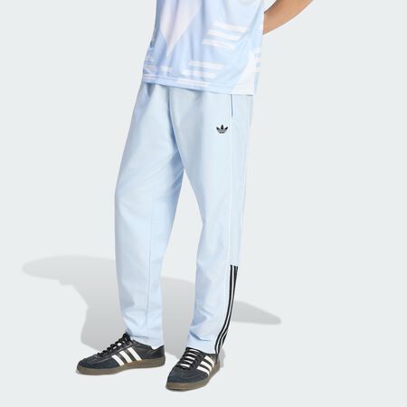ADIDAS ORIGINALS HALF STRIPES TRACK PANTS Crystal Sky MEN