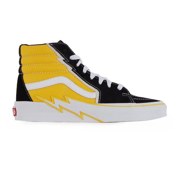 VANS SK8 HI BOLT YELLOW BLACK SNEAKERS WOMEN Courir
