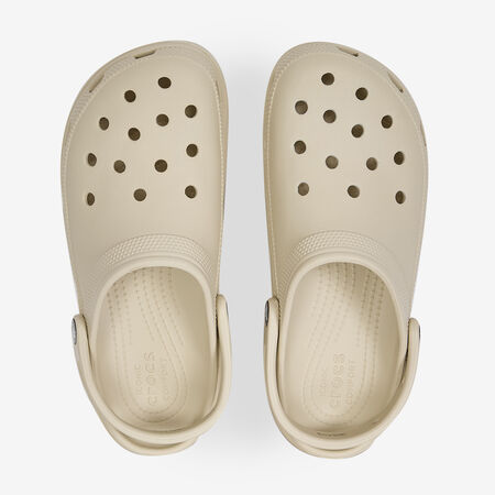 CROCS CLASSIC PLATFORM CLOG BLANC FEMME