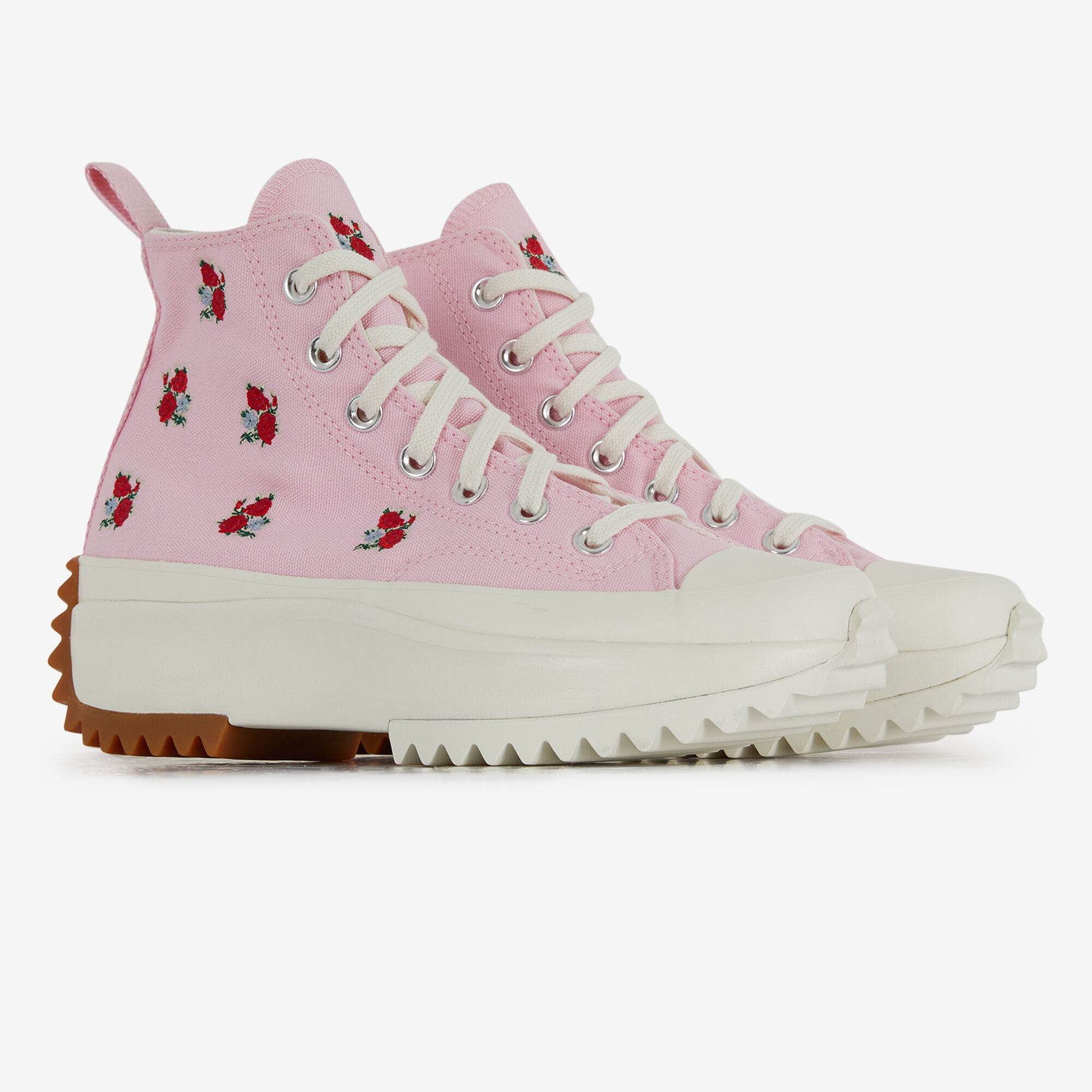 Converse run star sale hike rouge femme