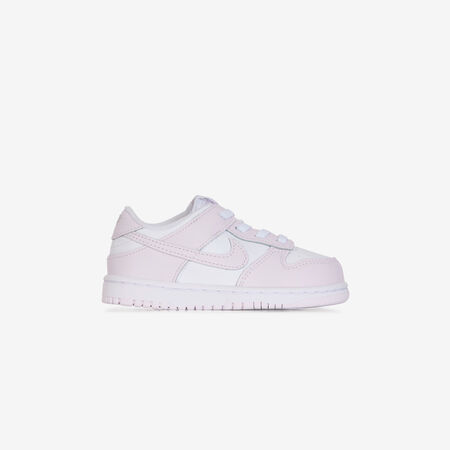 DUNK LOW : WHITE/PINK