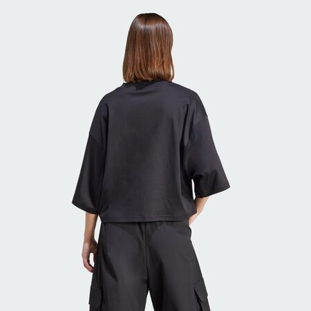 ADIDAS SPORTSWEAR City Escape Loose Tee Black WOMEN