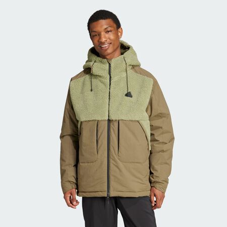 ADIDAS SPORTSWEAR City Escape Insulation Jacket Tent Green / Olive Strata MEN