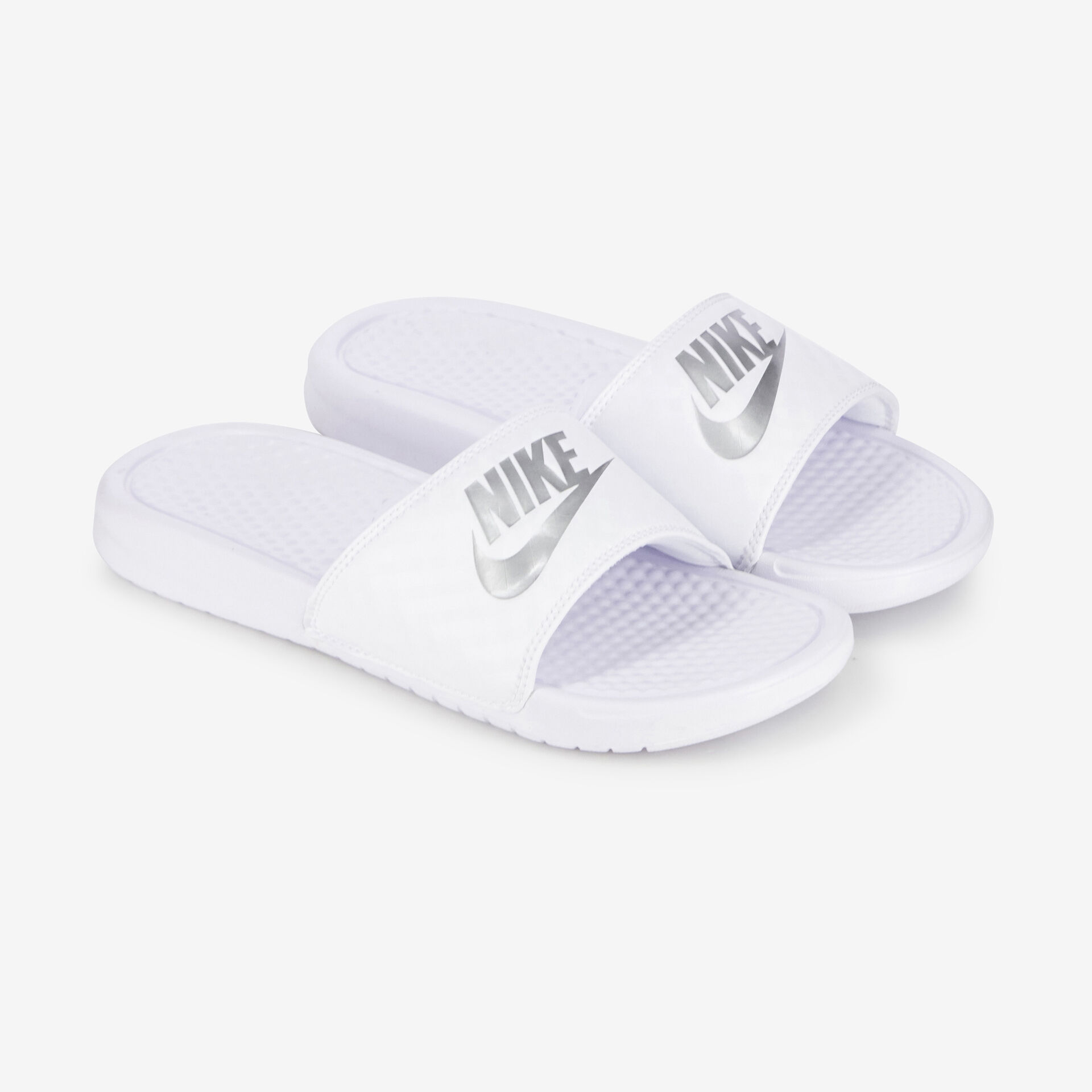 NIKE BENASSI JDI Blanc | Courir.com