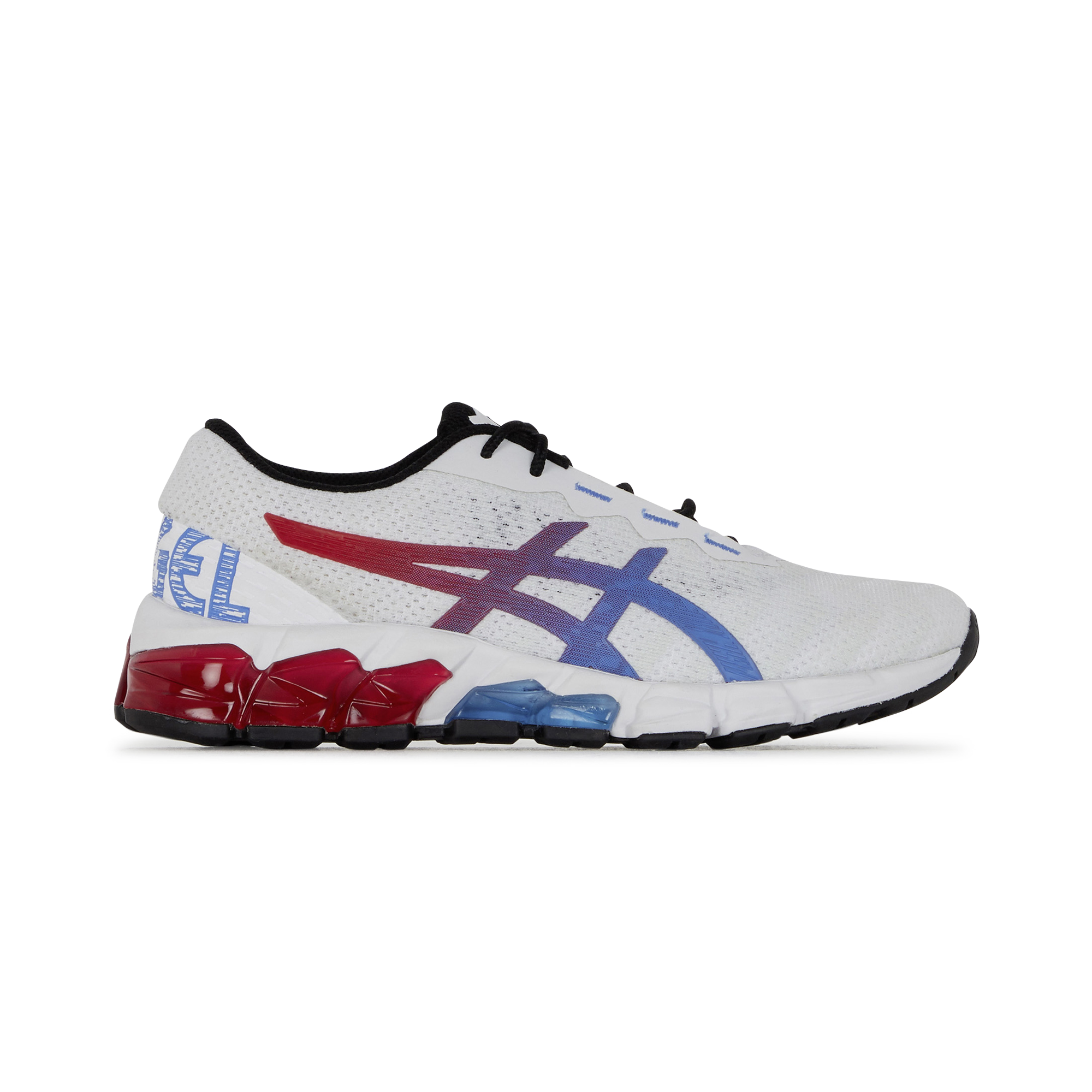 asics blanche et rouge