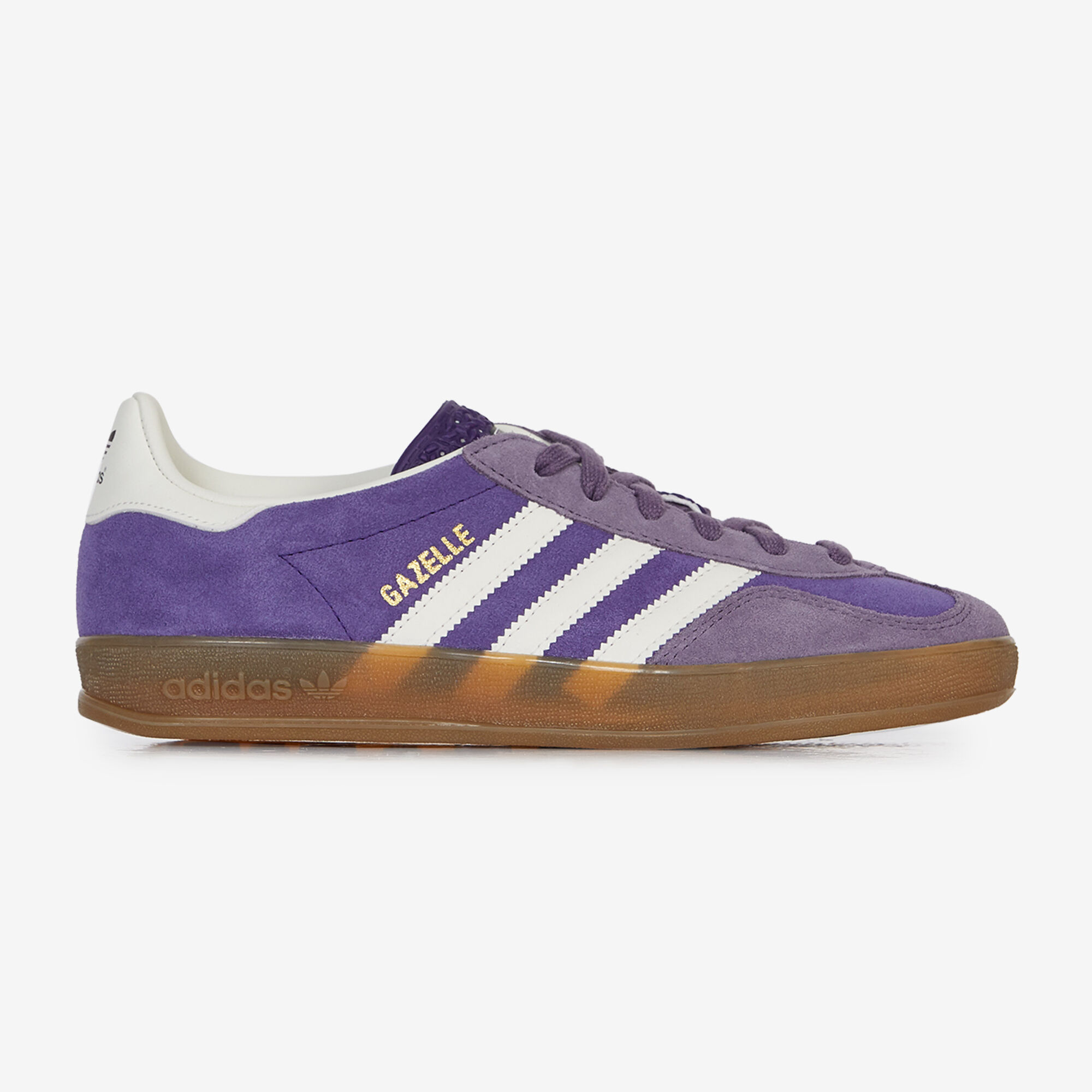 ADIDAS ORIGINALS GAZELLE INDOOR PURPLE WHITE SNEAKERS WOMEN Courir