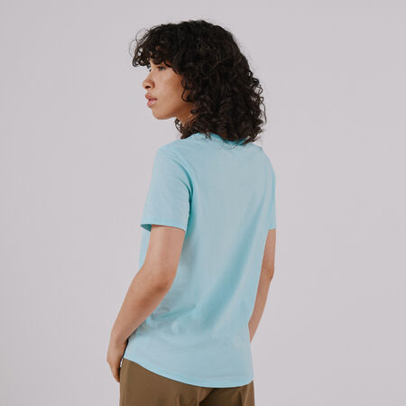 NIKE TEE SHIRT CLUB BLEU CIEL FEMME